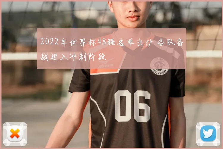 2022年世界杯48强名单出炉 各队备战进入冲刺阶段